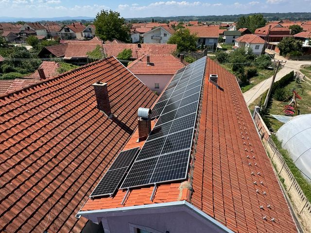 Solarna elektrana na krovu porodične kuće