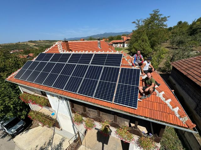 Solarna elektrana na krovu porodične kuće