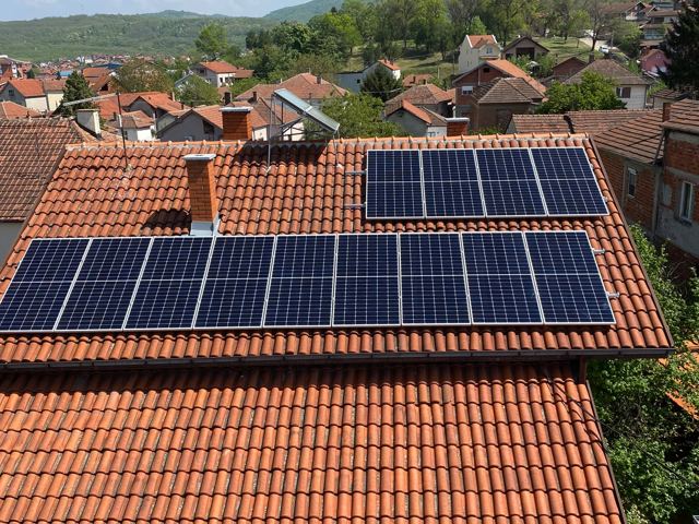 Solarna elektrana na krovu porodične kuće