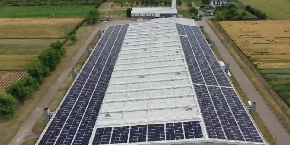 Video: solarna elektrana 720 kW, fabrika Soylemez